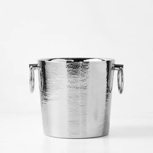 Cubo de hielo de Metal de alta calidad con cuernos de ciervo, diseño de Color plateado para artículos de Bar, Enfriador de vino, cubo de hielo de champán - Product Image 5