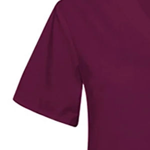 Tenues médicales personnalisées avec logo, col en V, pantalon jogger de haute qualité pour femmes et hommes, ensembles d'uniformes d'infirmière pour hôpital - Product Image 4