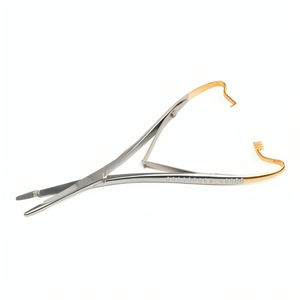 Porte-aiguilles Mathieu-Olsen de haute qualité, en acier inoxydable doré, sûr, nouvel instrument chirurgical manuel de base - Product Image 1