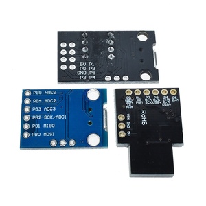 แผงวงจรดิจิทัลทางการสีน้ำเงินสีดำ ATTINY85 K Kickstarter ไมโครบอร์ดพัฒนาไมโครโมดูลไออิก I2C ATTINY85 USB สำหรับ ardui - Product Image 3