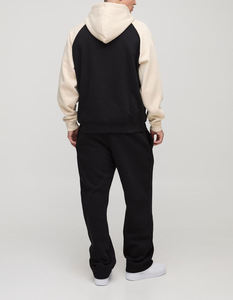 Survêtement décontracté d'automne personnalisé pour hommes, best-seller, avec logo brodé personnalisé, pantalon de jogging empilé, sweat à capuche surdimensionné (séchage rapide) - Product Image 2