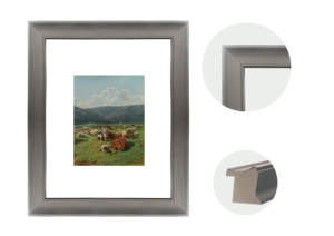 Größe 8*10 Dunkelgrauer PS-Rahmen und Kunststoff rahmen Ideal für das Wohnzimmer dekor, um natur inspirierte Fotos zu präsentieren - Product Image 5