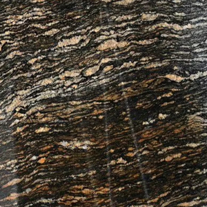 Losas de granito dorado fusión exótica moderna encimeras pulidas para cocina sala de estar para taller Villa Park con losa grande - Product Image 1