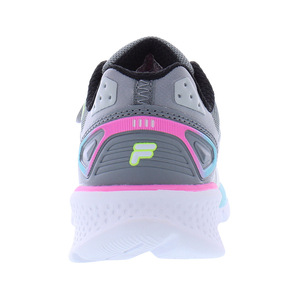 Chaussures pour garçons Fila Wanderun Strap Couleur : Gris/Rose 100% authentique - Product Image 4