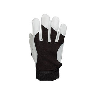 Gants de mécanicien de qualité supérieure très vendus Gants de sécurité en polyester Gants en cuir de chèvre avec logo personnalisé - Product Image 2