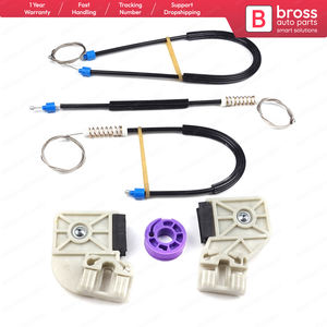 Juego de reparación de regulador de ventanilla eléctrica BWR506 puerta delantera derecha para Polo MK4 6Q 9A 9N 9N3 2001-2009 HB 5 puertas 9A4 2002-18 sedán de 4 puertas - Product Image 5