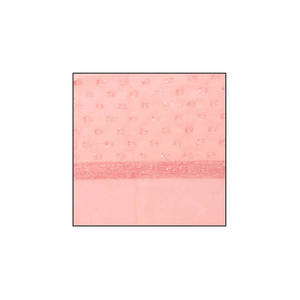 Sciarpa Rettangolare Tradizionale Jacquard <span class=keywords><strong>in</strong></span> Poliestere Glitterato Rosa Cipria - Product Image 1