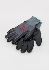 3M NBR Guantes multiusos de uso general Gris Resistente Agua Aceite Líquidos químicos Duradero Lavable de larga duración - Product Image 6