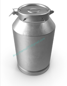 Vintage lait peut décor/rustique ferme décor/Antique lait peut idées patriotique lait peut design décoratif - Product Image 2