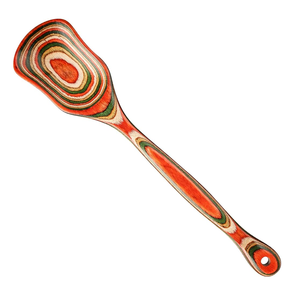 Wood <b>Spoon</b> New Style Reusable Handmade Premium Enamel Printed <b>Serving</b> <b>Spoon</b> Kitchenware Top quality - Product Image 1