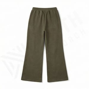 Lightweight Casual Sweat <b>Trousers</b> Oversized <b>Men</b> Jogger Baggy Wide Leg Flared Pants <b>Elastic</b> <b>Waist</b> Breathable Quick Dry - Product Image 2