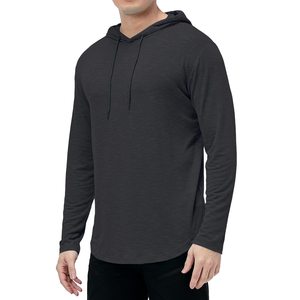 Pullover Autumn <b>Workout</b> <b>Hoodies</b> Gym Men Sports Wear Cotton Fleece Breathable Regular Fit Eco-Friendly Quick Dry - Product Image 4
