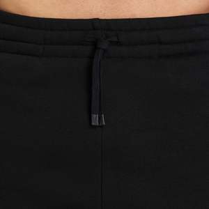 Mens Black Collective <b>Cargo</b> Sweat pant Tapered Fit Elastic Waist Heavyweight Fabric Zipped Pockets Soft Brushback Feel - Product Image 3