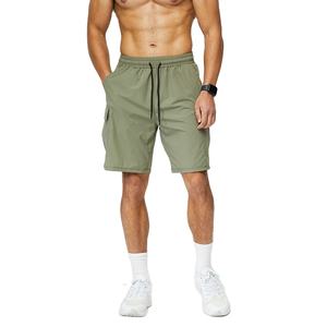 Breathable Summer Workout Shorts Casual Loose Breathable Quick-Drying Fitness <b>Running</b> Shorts Elastic Waist Closure Wholesale - Product Image 6