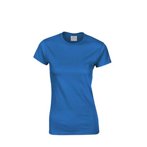 Nouveau 180g 100% coton femme col rond T-shirt à manches courtes vêtements pur coton chemise pour femmes T-shirt pour hommes - Product Image 4