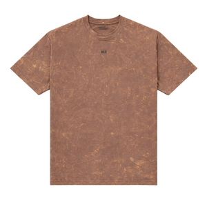 Camisetas de Hombre de Algodón 100% Lavado, Estilo Vintage, Holgadas, Color Marrón, Ropa Urbana Informal, Suave y Transpirable para Uso Diario - Product Image 2