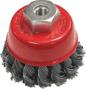 Mini brosse de nettoyage ronde en fil torsadé - Product Image 1