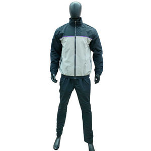 Men Sets Two Piece Custom Windbreaker Sports <b>Shorts</b> and Hoodie Tracksuit <b>Zip</b> up Hoodie Sweatsuit Nylon <b>Short</b> Set - Product Image 2