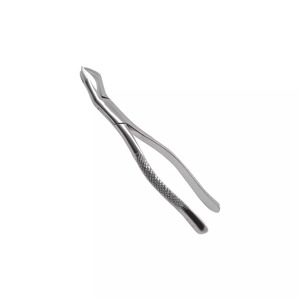 Juego de Instrumentos Dentales de Acero Inoxidable para Extracción de Dientes con Elevador de Raíz Curvo Manual - Product Image 1