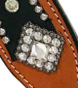 Têtière en cuir sculpté à une oreille de haute qualité Excellent produit équestre occidental pour l'équitation - Product Image 6