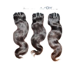 Vente en gros 100% paquets vierges de vague de corps vietnamiens cuticule alignée couleur naturelle pas cher machine double trame vague profonde cheveux humains - Product Image 2