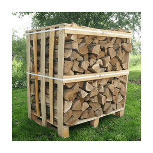 Bois de chauffage en chêne séché au four de haute qualité, marque personnalisée BE Origin, 5-15 cm, fendu sur palettes, produits liés à l'énergie - Product Image 2
