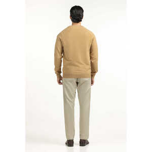 เสื้อสเวตเตอร์ผู้ชายทรงปกติ ผ้าฝ้าย 100% รุ่น MN-SWT-WS25-036 B พร้อมซิป ลายพิมพ์และลายทาง สำหรับฤดูใบไม้ผลิและฤดูใบไม้ร่วง - Product Image 5