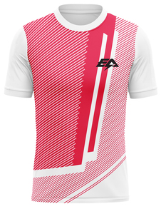 Conjunto de uniforme de fútbol de alta calidad personalizado unisex, camiseta de poliéster de sublimación rápida, pantalones cortos, camiseta de fútbol profesional con nombre en stock - Product Image 2