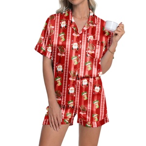 Albornoz de Lujo Negro, Pijama, Ropa de Dormir, Conjunto de Seda, Fabricante Mayorista de Pijamas para Mujer - Product Image 1