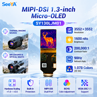 Écran Micro OLED SeeYA de 1,3 pouce, 3552x3552, 90 Hz, 1600 nits, pour casques AR, VR et médicaux