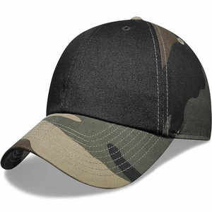 Casquettes de baseball à boucle métallique, casquettes à 6 panneaux, casquette en cuir à boucle métallique unisexe - Product Image 3