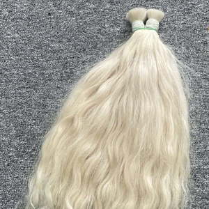 Extensiones de Cabello Camboyano Virgen Ondulado Natural, Trama Doble a Máquina, Pedido al por Mayor, Estilo Ondulado Natural - Product Image 2
