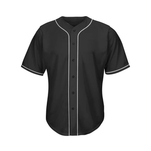 Camiseta de Béisbol Personalizada con Logotipo 100% Poliéster para Hombre, Ropa Deportiva de Secado Rápido, Transpirable, Tallas Grandes, Uniforme de Equipo - Product Image 6