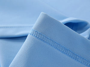 Polo de travail haut de gamme pour homme à prix compétitif, couleur unie et col à mémoire de forme, style célébrité - Product Image 2