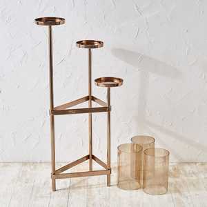 Candelabro Moderno Minimalista de Lujo Dorado, Soporte de Metal para Velas, Decoración de Bodas, Iluminación con Velas - Product Image 5