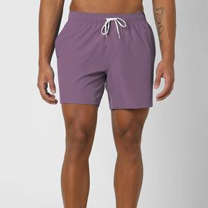 Pantalones cortos de tabla para hombre, pantalones cortos de lona Vintage para tabla de Surf, tela de LICRA antiarrugas, cintura media, duraderos, ropa de playa - Product Image 5