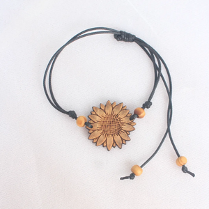 Pulsera de coco hecha a mano/Pulsera de madera de coco hecha a mano-Accesorio natural y ecológico | Viet Fargimex - Product Image 4