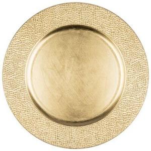Diseño de revestimiento Borde Placa de cargador de oro antiguo Plato redondo grande y plato Plato de comida Disco Placas de cargador de boda reutilizables - Product Image 6