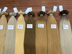 100% naturel de haute qualité vietnamien vierge Extensions de cheveux Double dessiné naturel droite trame cheveux Style Premium cheveux humains - Product Image 4