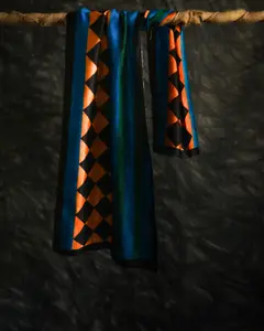 Женский шарф из чистого шелка, 90 х90 см