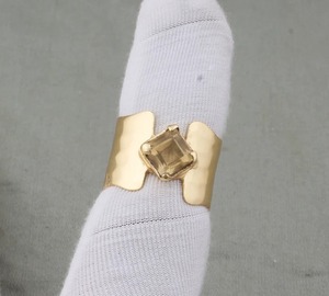 Anillo de Latón Moderno Pulido a Mano de Primera Calidad para Hombre y Mujer, Color/Tamaño Personalizable, Origen India - Product Image 3