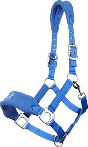 Licol de cheval en nylon personnalisable professionnel Style occidental avec raccords en fer et rembourré en polaire de vison Meilleur vendeur - Product Image 3