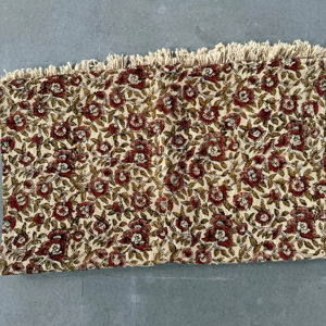 Venta al por mayor 45 \ "x 70 \" respetuoso con el medio ambiente 100% algodón TNT tela manta bloque de mano estampado decoración del hogar para la sala de estar - Product Image 1