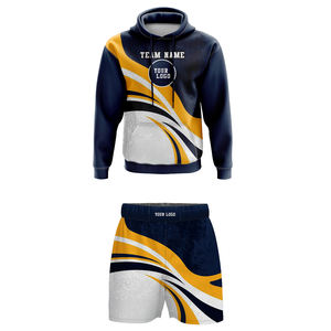 Factory Direct Supply <b>Men</b> Hoodies Short <b>Set</b> New Arrival <b>Tie</b> Dye Printing <b>Men</b> Hoodies Short <b>Set</b> - Product Image 1