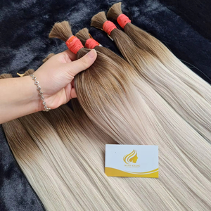 El mejor precio en extensiones de cabello humano a granel de Vietnam Ventas al por mayor de cabello virgen crudo y Remy - Product Image 1