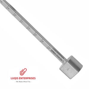 Osteotome nasal Obwegeser légèrement courbé, instrument chirurgical ORL, acier inoxydable de qualité médicale - Product Image 5