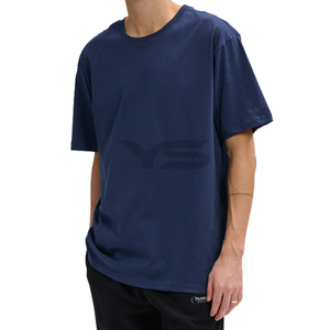 เสื้อยืดวินเทจของผู้ชายเสื้อเจอร์ซีย์โอเวอร์ไซส์แขนสั้นระบายอากาศได้ดีขนาดพิเศษ - Product Image 5