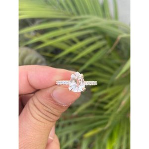 Natural Crystal <b>Quartz</b> <b>Ring</b> 925 Sterling Silver Handmade Gemstone <b>Ring</b> Wholesale Jewelry Supplier - Product Image 1