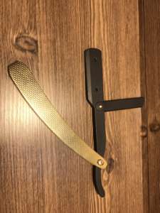 Venta al por mayor de maquinilla de afeitar de estilo japonés para hombres, cuchillas de un solo filo de acero inoxidable con Etiqueta Privada, afeitado recto - Product Image 3