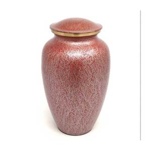 Vente chaude avec une conception de prix raisonnable et une urne artisanale Urne humaine en aluminium Crémation Qualité d'exportation de haute qualité - Product Image 2